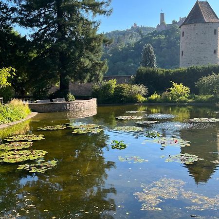 Ferienwohnung Burgenblilck Weinheim Exteriör bild