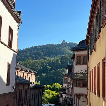 Ferienwohnung Burgenblilck Weinheim Exteriör bild