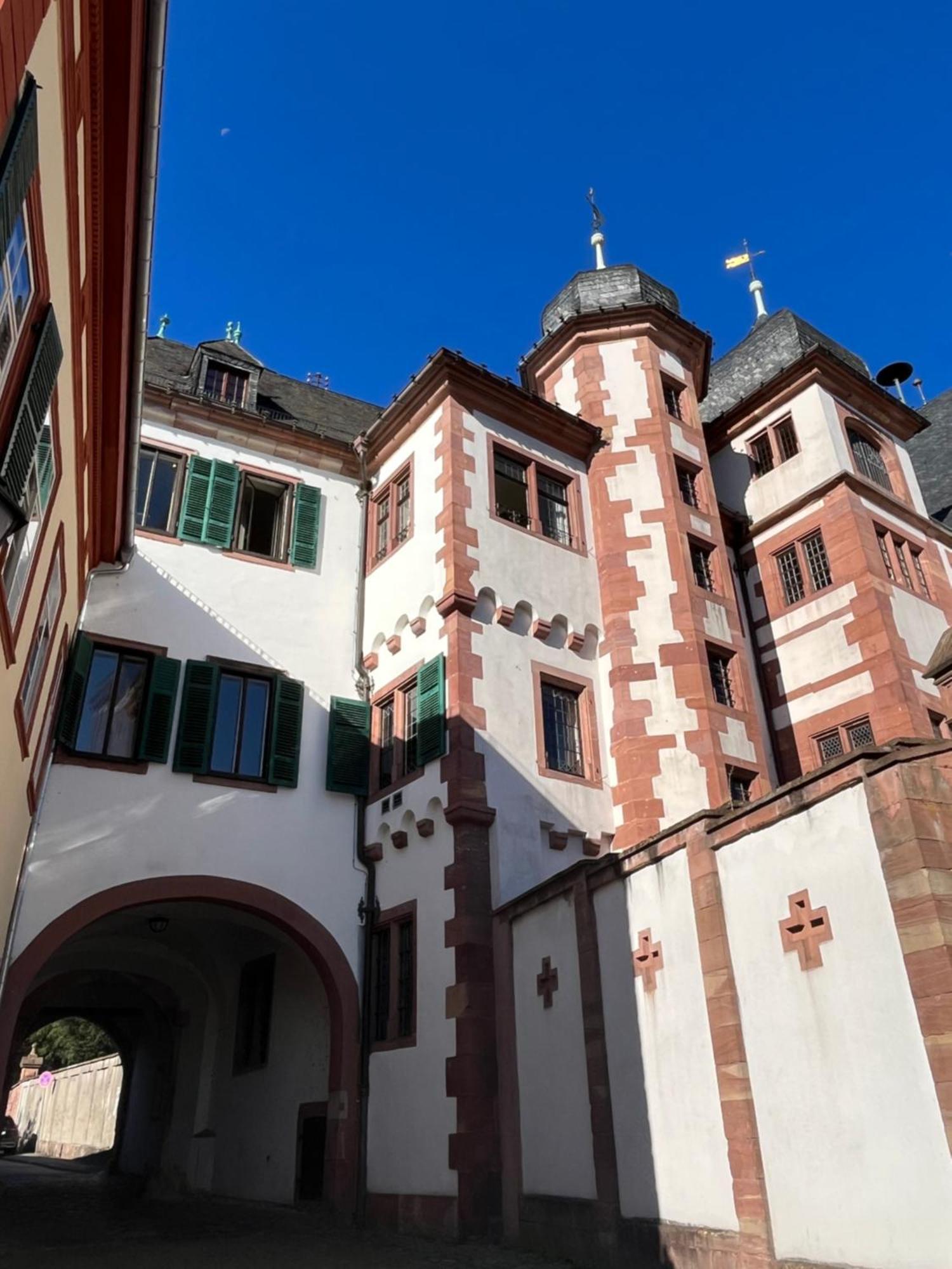 Ferienwohnung Burgenblilck Weinheim Exteriör bild
