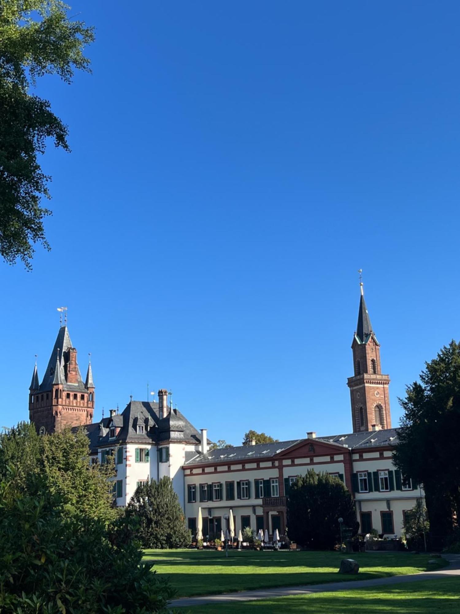 Ferienwohnung Burgenblilck Weinheim Exteriör bild